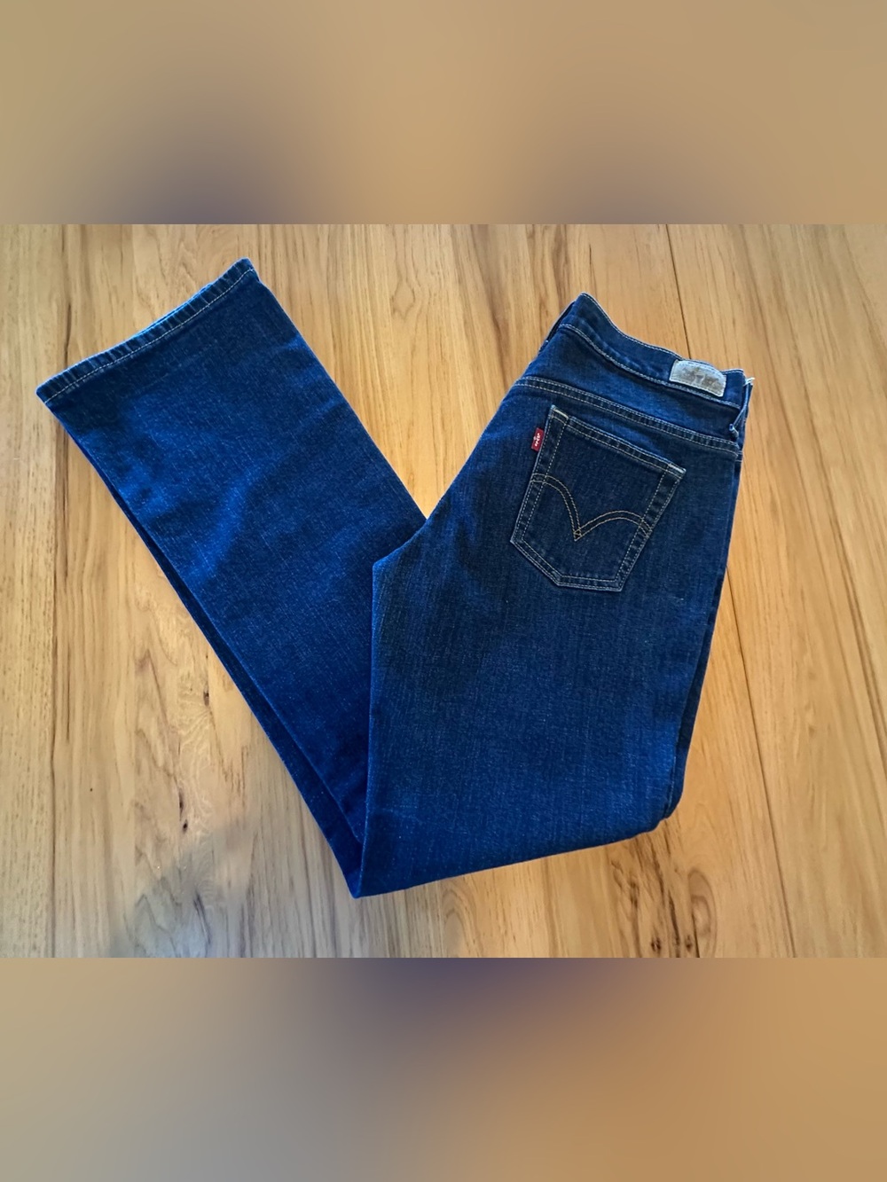 Levi's 515 Dark Blue Bootcut Women's Jeans